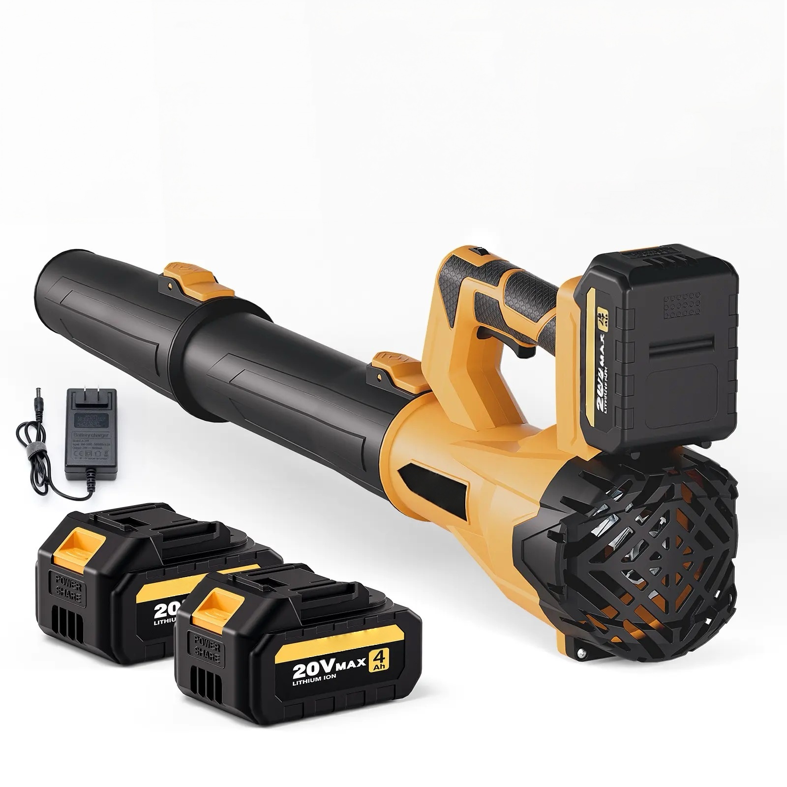 Handheld Cordless Blower - Max Power, Rechargeable Battery